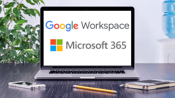Google Workspace im Vergleich zu Microsoft 365